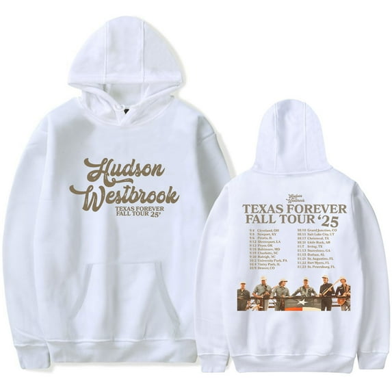 Hudson Westbrook Texas Forever Fall Tour 2025 Hoodie Women Men Sweatshirt Long Sleeve Pullover Clothes