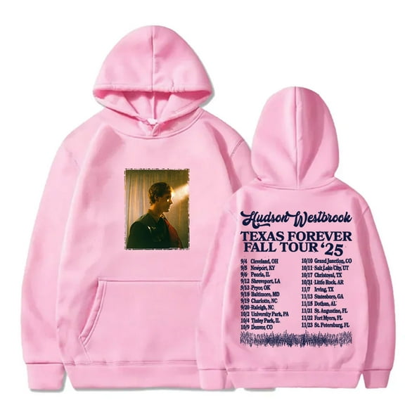 Hudson Westbrook Texas Forever Hoodies 2025 Tour Merch Women Men Long Sleeve Sweatshirts