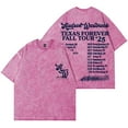 thumbnail image 1 of Hudson Westbrook Texas Forever Tour 2025 Wash T-Shirts Unisex Cotton Short Sleeve Tee, 1 of 6