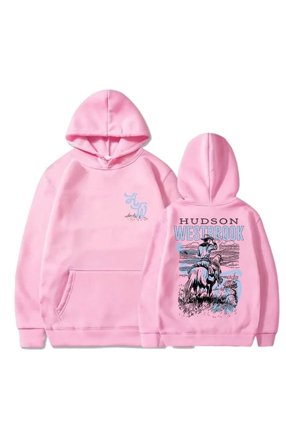 Hudson Westbrook Tour 2025 Merch Unisex Hoodie, Long Sleeve Pullover Sweatshirt for Men and Women