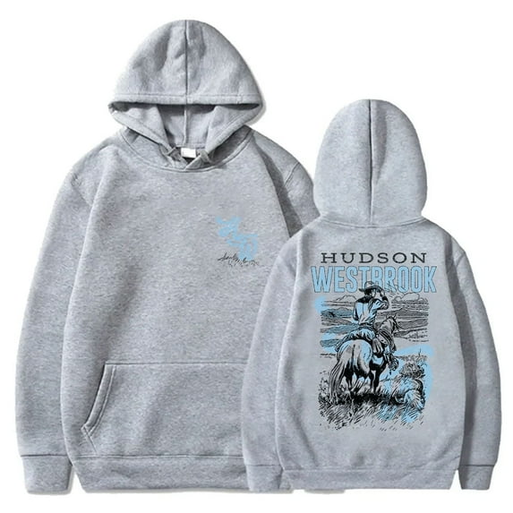 Hudson Westbrook Tour 2025 Merch Unisex Hoodie, Long Sleeve Pullover Sweatshirt for Men and Women