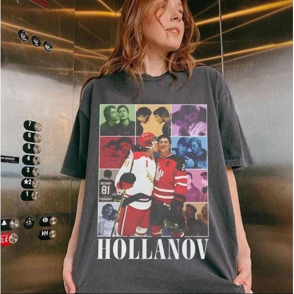Hudson Williams Connor Storrie Shirt, Heated Rivalry Inspired Shirt, Ilya Rozanov Shane Hollander Shirt, Hollanov Shirt