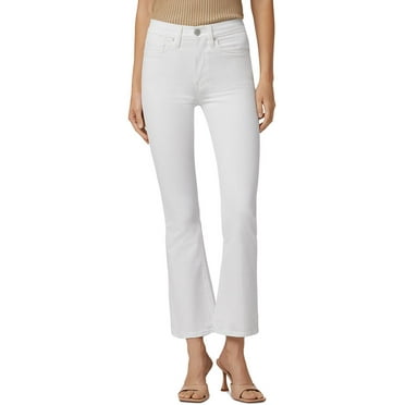 Hudson Womens Barbara High Waist Cropped Bootcut Jeans