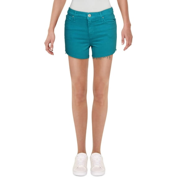 Hudson Womens Denim Short Cutoff Shorts Blue 24