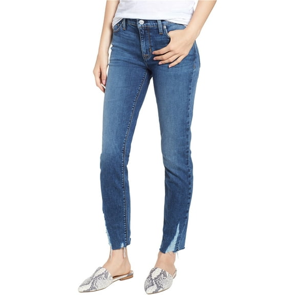 Hudson Womens Tally Cropped Jeans, Blue, 30
