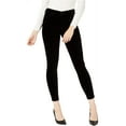 thumbnail image 1 of Hudson Womens Velvet Skinny Fit Jeans, Black, 25, 1 of 2