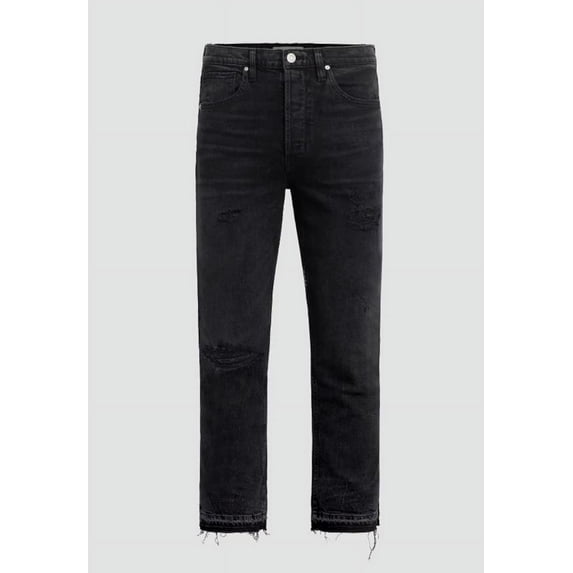 Hudson x Brandon Williams Jackson Straight Leg Crop Cotton 34" Inseam Jeans (Love, 31)