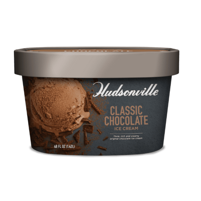 Hudsonville Classic Chocolate Ice Cream, 48 fl oz
