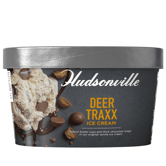 Hudsonville Deer Traxx Ice Cream, 48 fl oz, 1 Count