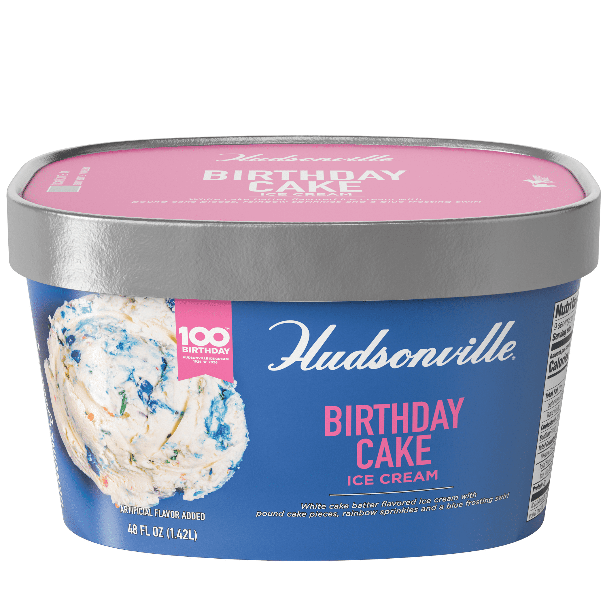 Hudsonville Limited Edition Birthday Cake Ice Cream, 48 fl oz