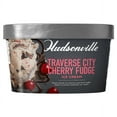 thumbnail image 1 of Hudsonville Traverse City Cherry Fudge Ice Cream, 48 fl oz, 1 Count, 1 of 7