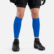 Hue Blue Knitted Compression Calf Sleeves