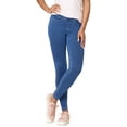thumbnail image 1 of Hue CLASSIC DENIM Women's Classic Stretch Denim Leggings, US Medium, 1 of 3