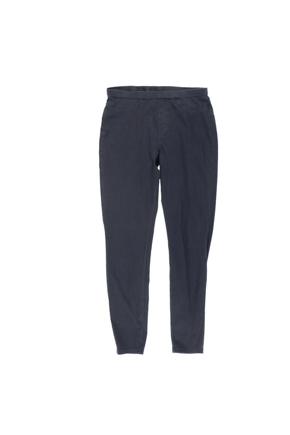 Classic Stretch Denim Leggings Graphite L