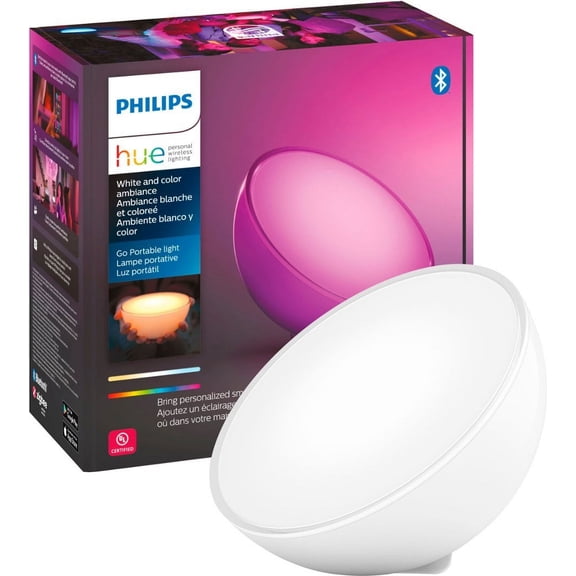 Hue Go Bluetooth Table Lamp - White and Color Ambiance