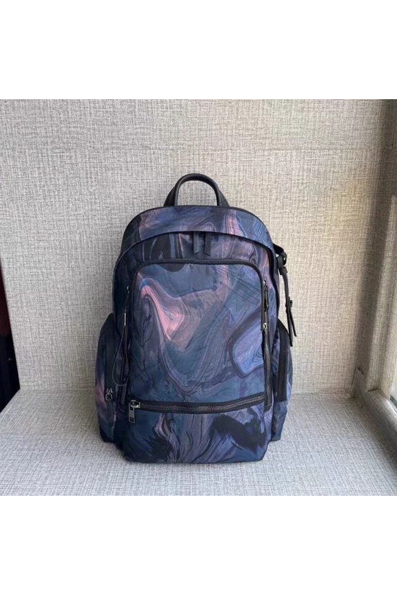 Backpack Travel Backpack for Women For Business, Commute - Holds Up to 16" Laptop - Navy Printing