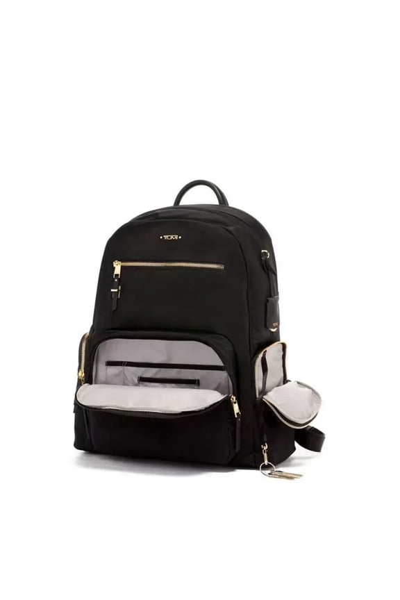 Laptop Backpack Water Resistant Backpacks for Adults Work Business Laptop Backpack for Men Women-Black