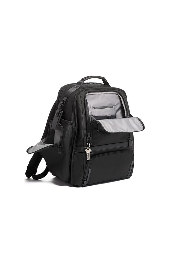 Men's and Women's Work and Travel Laptop Backpack with Padded Adjustable Strap - Fits Up to 15" Screen - Black