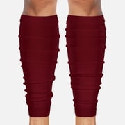Hue Maroon Scrunchie Leg Sleeves