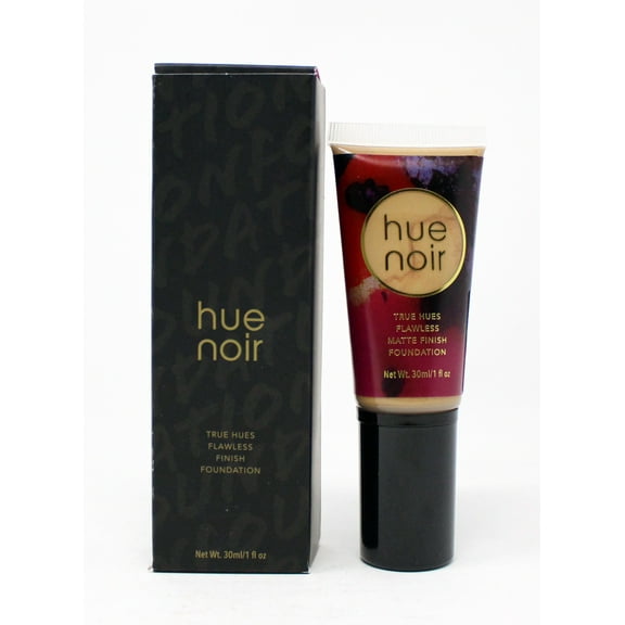 Hue Noir True Hues Flawless Finish Foundation 078 Cappuccino 1 Ounce