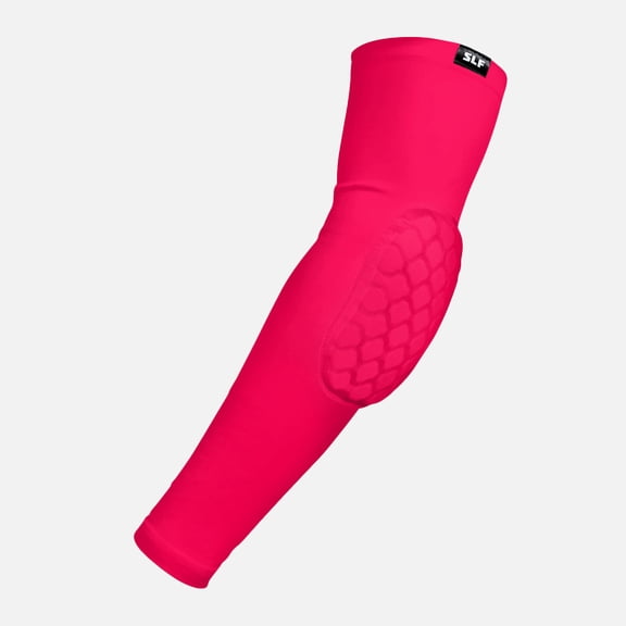 Sleefs Machine Washable Youth Padded Arm Sleeve, Pink, Spandex