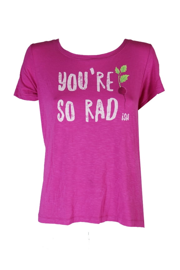 Pink Short-Sleeve YouRe So Rad Graphic Pajama T-Shirt XL