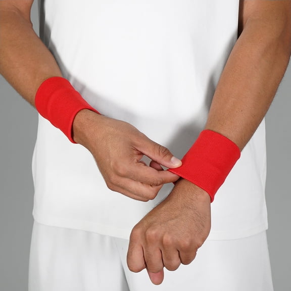 Hue Red Drip Wristbands