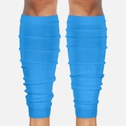 Hue Sky Blue Scrunchie Leg Sleeves
