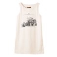 thumbnail image 1 of Hue, Vietnam IV Printed Vintage 100% Cotton Linen Mini Shift Dress WDS_01 20, 1 of 1
