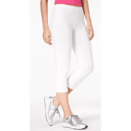 Hue Women's Capri Leggings, White (S, White)