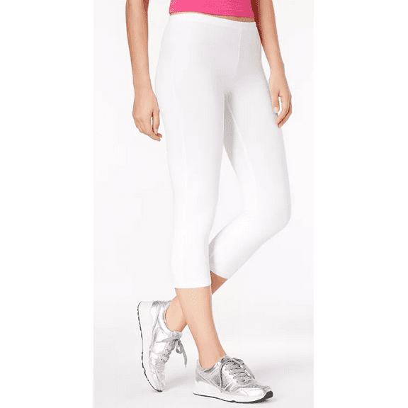 Hue Women's Capri Leggings, White (S, White)