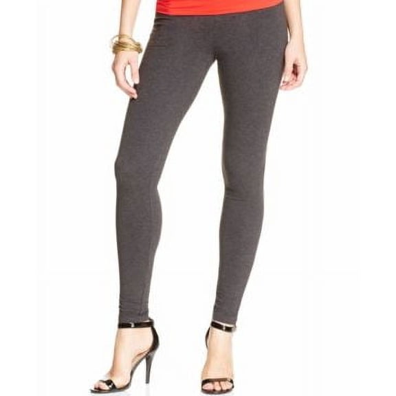 Hue Women's Cotton Leggings,Graphite (Graphite, XL)