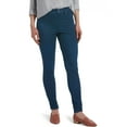 thumbnail image 1 of Hue Women's High Waist Denim Leggings, Steely Blue Wash, 2X, 1 of 3