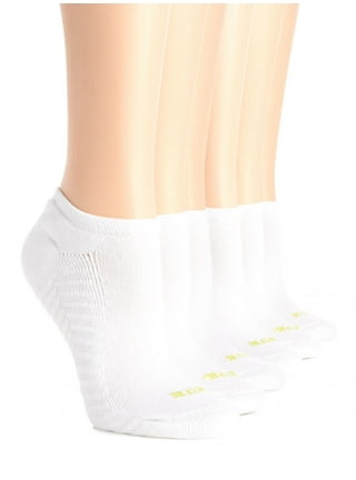 Hue Hue Women's Cotton Massaging Sole Socks 6-Pack U11142