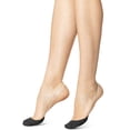 thumbnail image 1 of Hue Women's Perfectly Bare Slingback Liner, Black, One-Size, 1 of 4