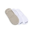 thumbnail image 1 of Hue Women's Supersoft Sneaker Liners - 3 Pack, Sandbar, One-Size, 1 of 2