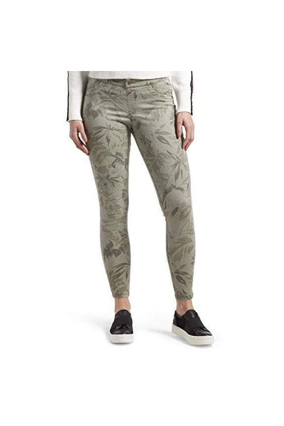 Women's Twill Leggings, Assorted Sockshosiery, -Antique/Sea Grass, XS