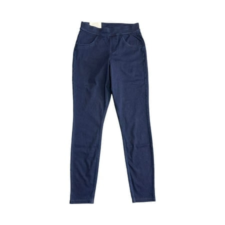 hue moto denim leggings