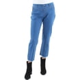 thumbnail image 1 of Hue Womens Straight Leg Cropped Jeggings, 1 of 2