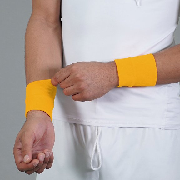 Hue Yellow Gold Drip Wristbands