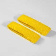 Hue Yellow Thin Cotton Bicep Bands