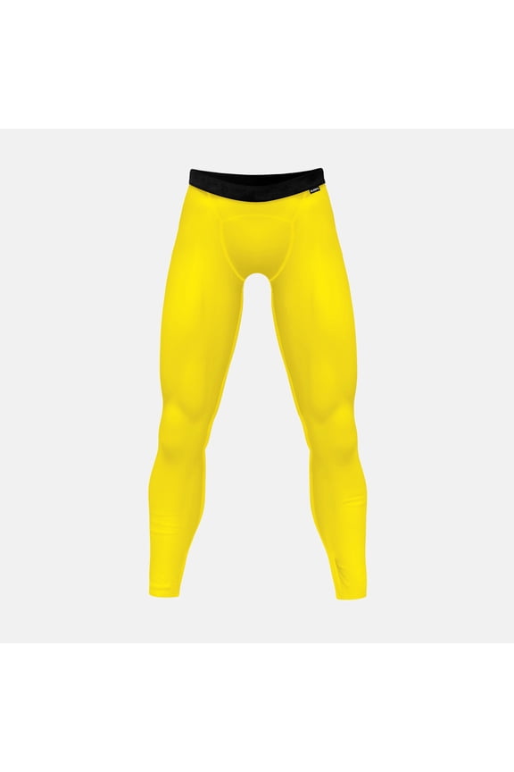 Hue Yellow Tights for men