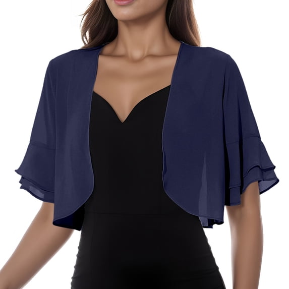 Hueihxs Women's Summer Casual Cardigans Fashion Lightweight Mesh Irregular Short Sleeve Loose Open Front Cardigan Beach Holiday Cardigan