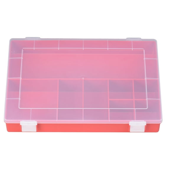 Huenersdorff H&G Assortment Box 8 Compartments Red 8 Fcher Red