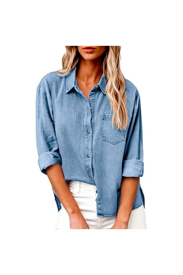 ladies dress shirt and jeans Jean 2023week15