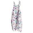 thumbnail image 1 of Hueook Easter Jumpsuit for Women Pants Trendy Ladies' Easter Print Sleeveless Two Pocket Casual Overalls jumpsuit Pants Multicolor S, 1 of 4
