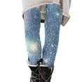 thumbnail image 1 of Hueook Fleece Lined Leggings Women Capri Leggings Women's Fashion Print Leggings Yoga Pants Casual Pants Leggings Multicolor L, 1 of 5