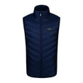 thumbnail image 1 of Hueook Heated Vest Women Heated Vest For Men Plus Size Heated for Men and Women Control 9 Heating Heated Winter Heating Blue 2X, 1 of 3