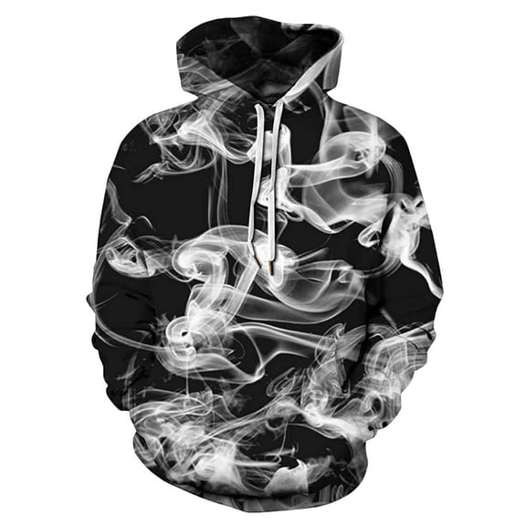 Hueook Hooded Sweatshirts for Men Fall Winter Pullover Hoodies for Men Plus Size Long Sleeves Round Neck Fashion Casual Loose Mens Blouse Tops with Pocket Casual Sweater Top on