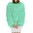 thumbnail image 1 of Hueook Long Faux Fur Coats for Women Women's Fashion Solid Color Lapel Button Cardigan Long Sleeved Coat Jacket Gray 2X, 1 of 6